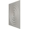 Ekena Millwork 19 5/8in. W x 19 5/8in. H Wade EnduraWall Decorative 3D Wall Panel Covers 2.67 Sq. Ft. WP20X20WDDRU - alternate 4